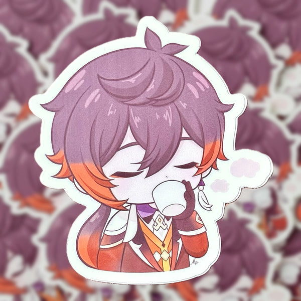Chibi Zhongli Sticker