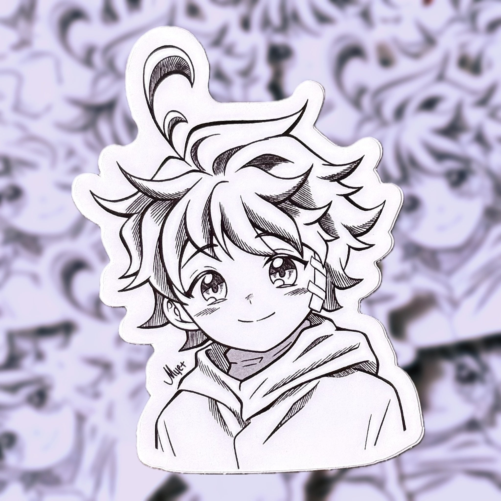 Emma Sketch Sticker