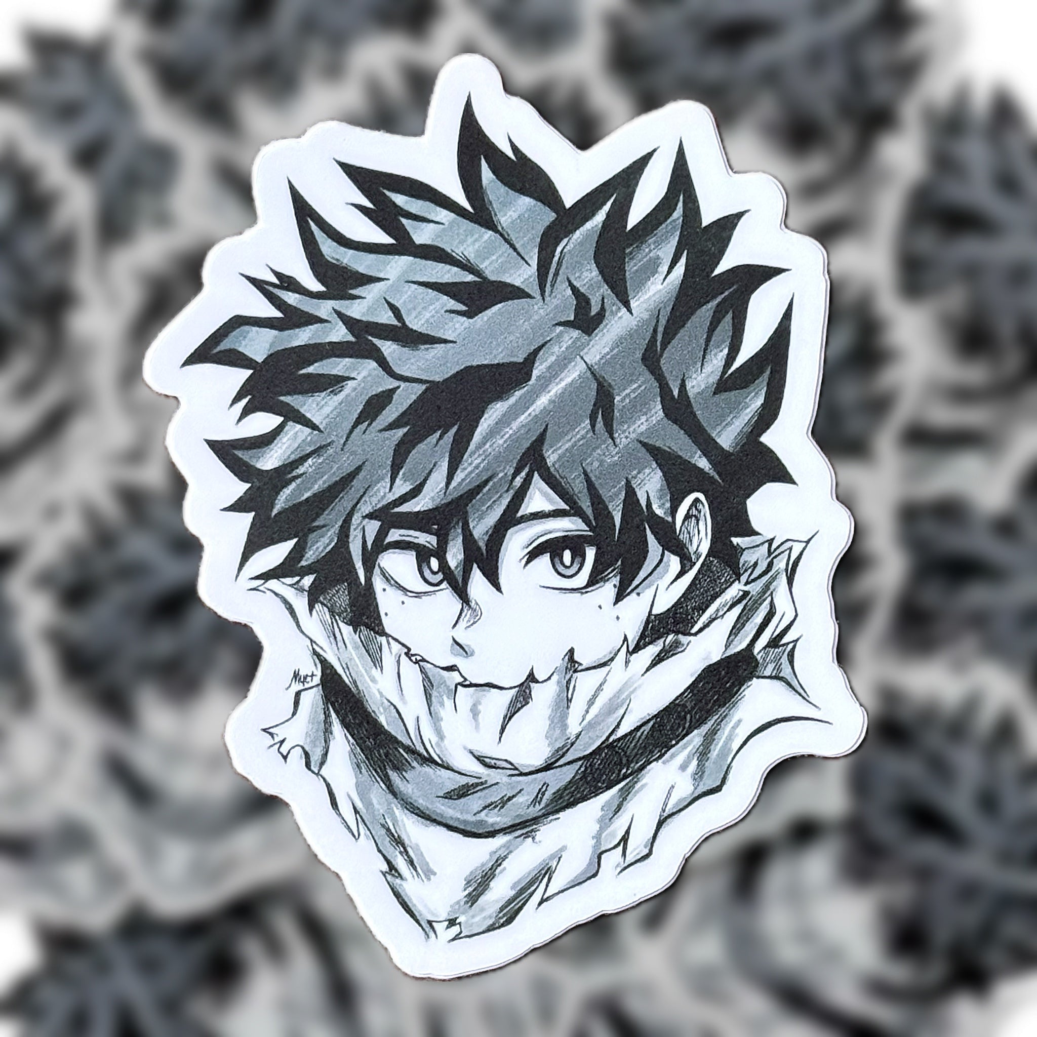 Deku Sketch Sticker
