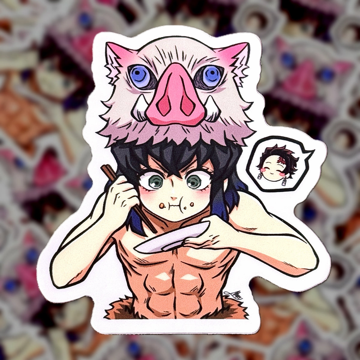 Imosuke Sticker Inosuke Sticker – MIHARU.MYET