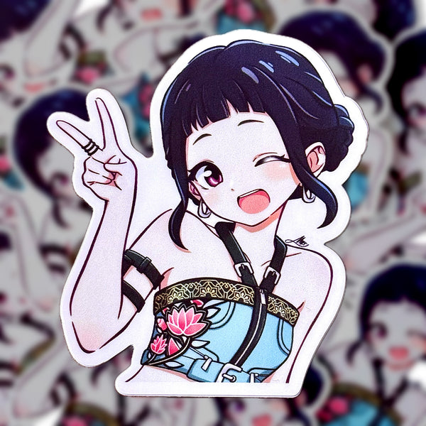 Zoey K-POP Demon Hunters Sticker