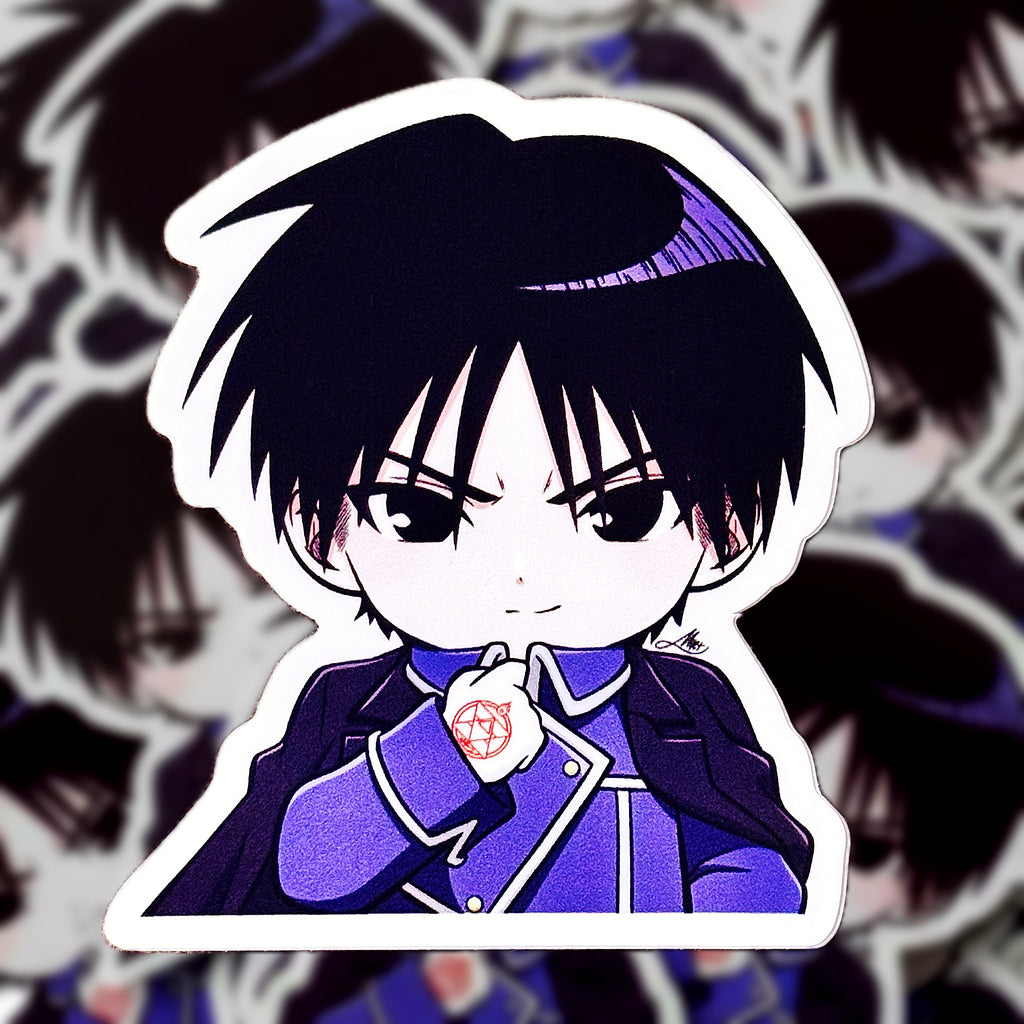 Chibi Roy Mustang Sticker