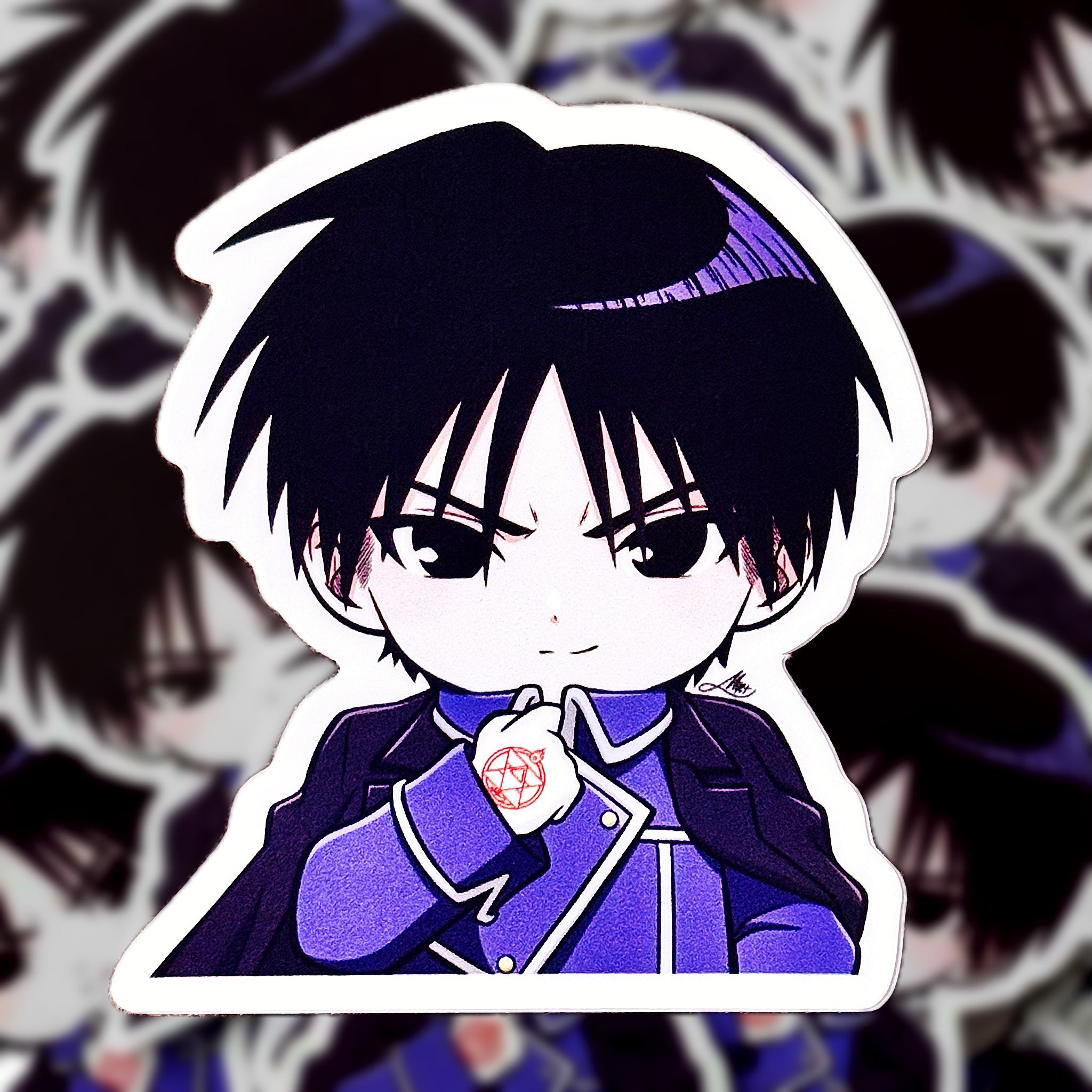 Chibi Roy Mustang Sticker
