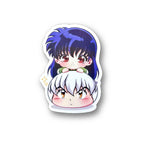 Chibi Inuyasha & Kagome Sticker - Mochi Series
