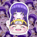 Chibi Hinata & Naruto sticker - Mochi Series