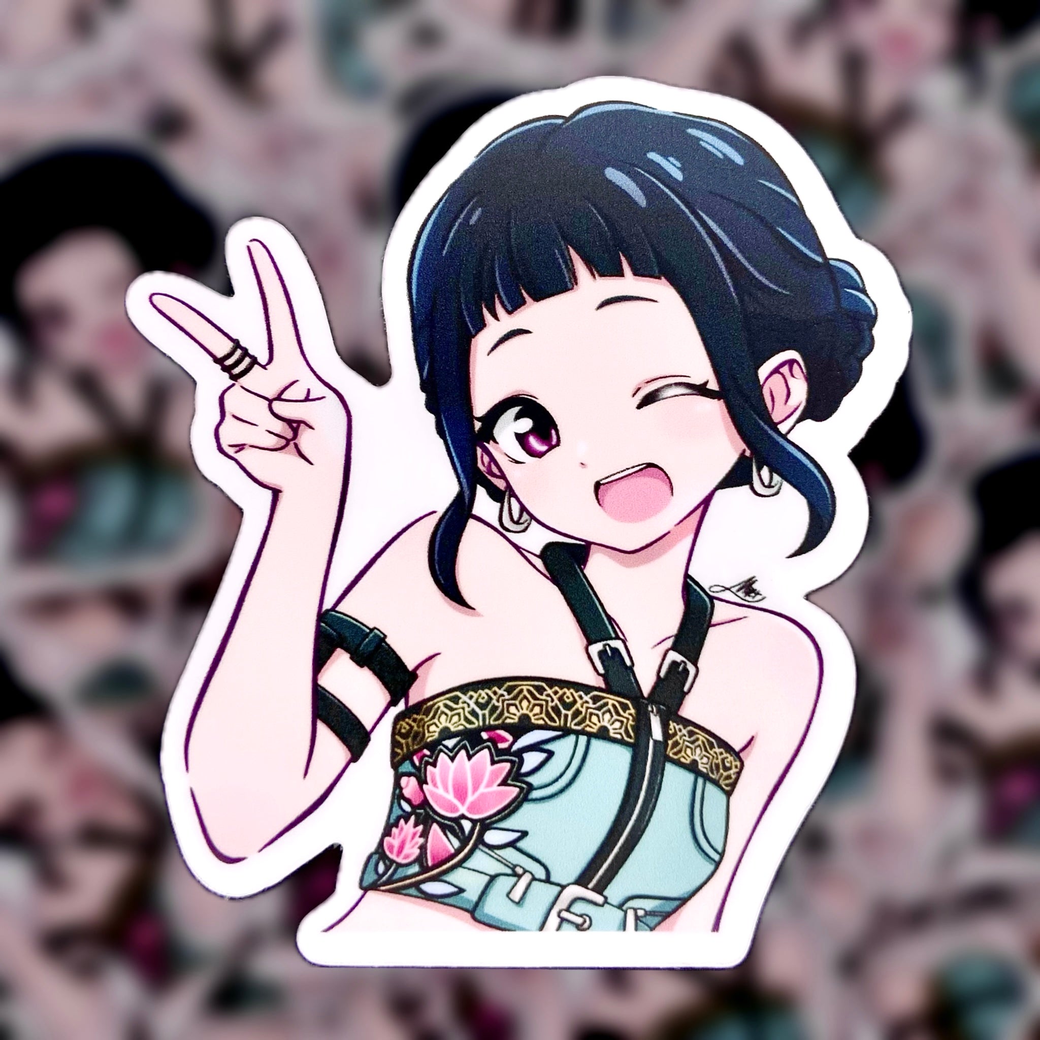 Zoey K-POP Demon Hunters Sticker