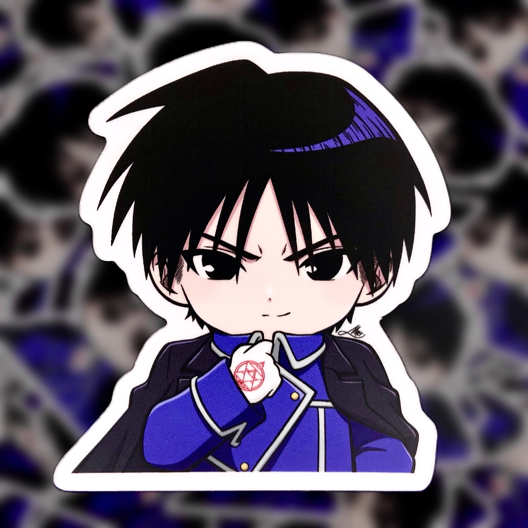 Chibi Roy Mustang Sticker