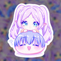 Chibi Frieren & Himmel Sticker - Mochi Series