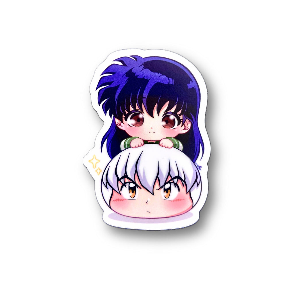 Chibi Inuyasha & Kagome Sticker - Mochi Series
