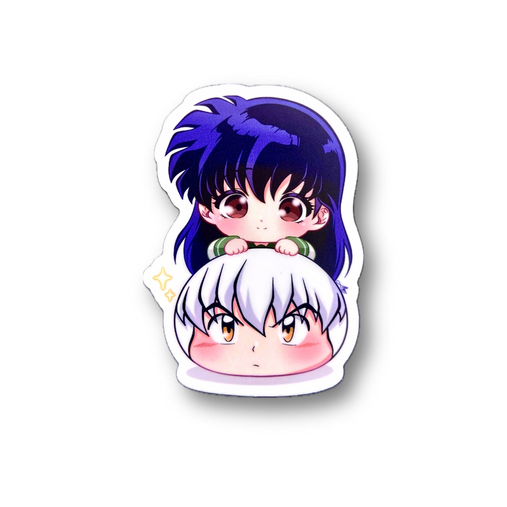 Chibi Inuyasha & Kagome Sticker - Mochi Series