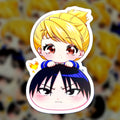 Chibi Riza & Roy sticker - Mochi Series
