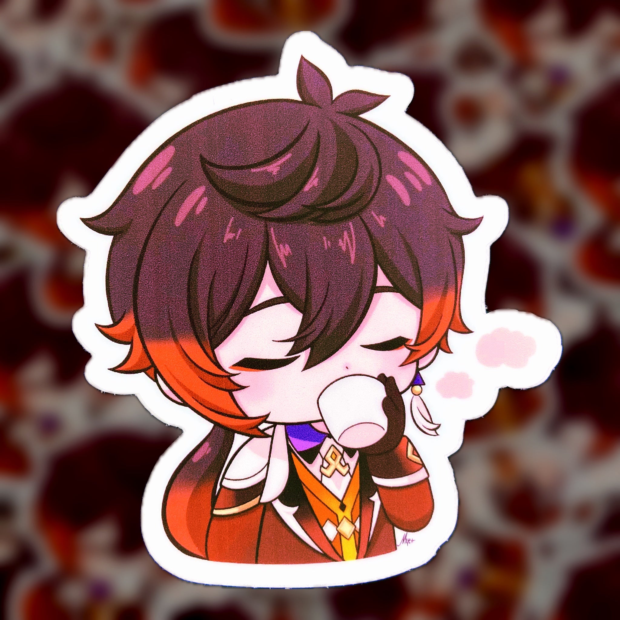 Chibi Zhongli Sticker